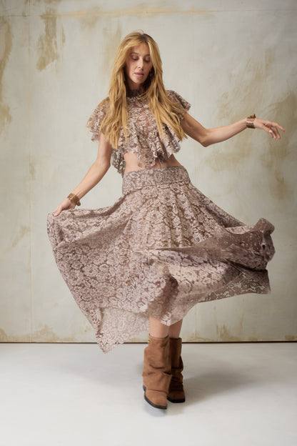 Conjunto de encaje Lavinia