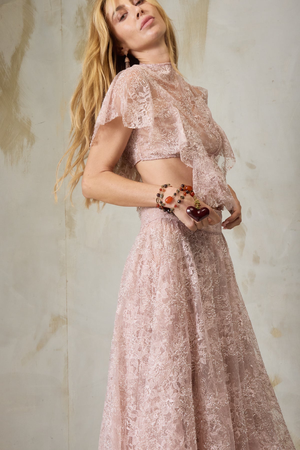 conjunto de encaje lavinia