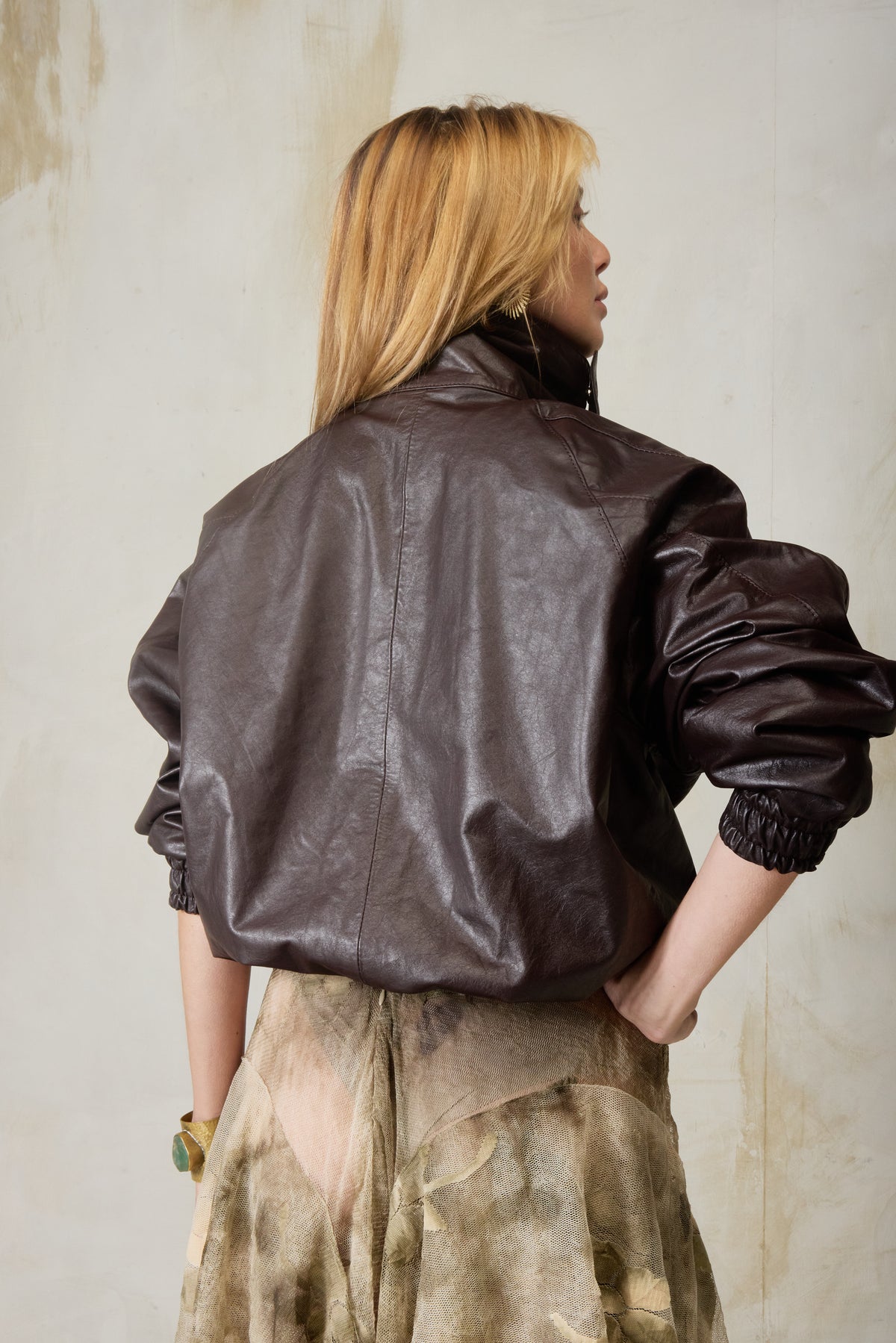 chaqueta bomber pampa