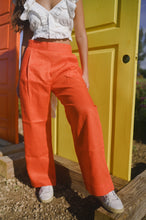 Load image into Gallery viewer, Linen Pant Orange