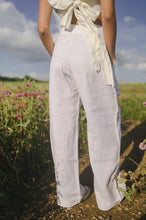 Load image into Gallery viewer, Linen Pant White