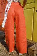 Load image into Gallery viewer, Linen Pant Orange